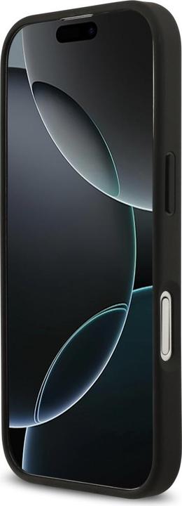 Actual product image Lacoste Iconic Petit Pique Woven Logo MagSafe case for iPhone 17 sinople (Apple iPhone 17)