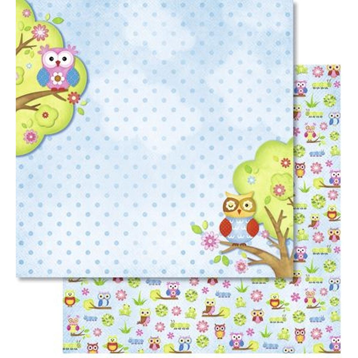Ursus, Heft + Block, Scrapbook Paper Premium Glitter 30,5x30,5cm VE=5 Blatt Motiv 126