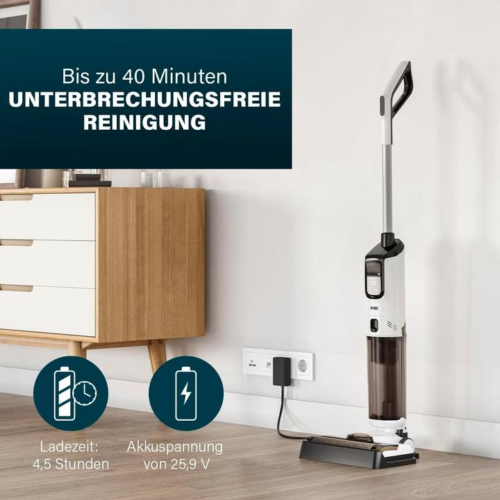 Produktbild Princess 337010 AquaMotion Plus Vloerreiniger 4in1 - Draadloos - BLDC Motor - 25,9 V -