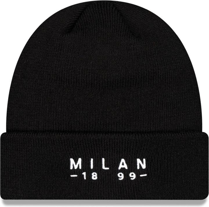 Produktbild New Era Wintermütze Cuff Beanie - AC MAILAND schwarz