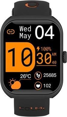 Colmi P86 Smartwatch (Black) (44.30 mm)