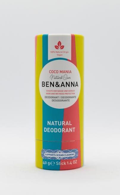 Actual product image Ben & Anna Deodorant Coco Mania (Stick)