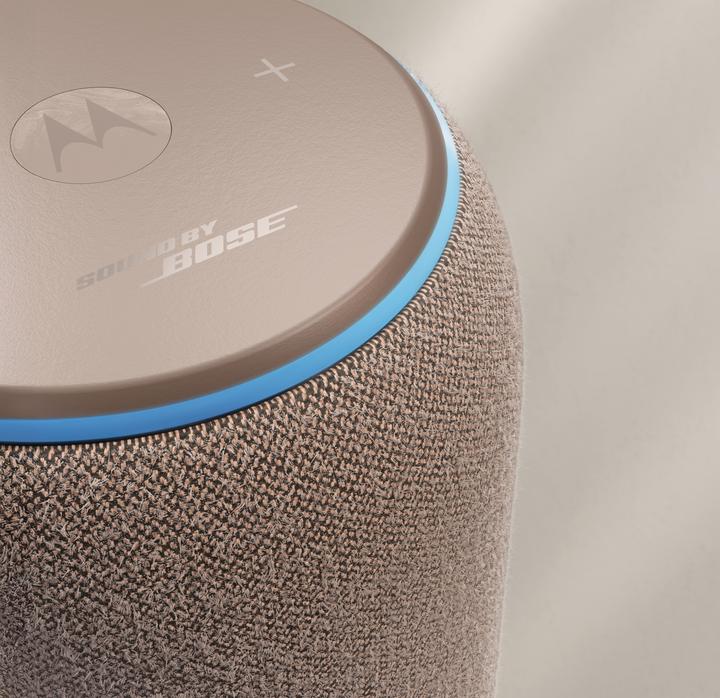 Actual product image Motorola Sound Flow, warm taupe