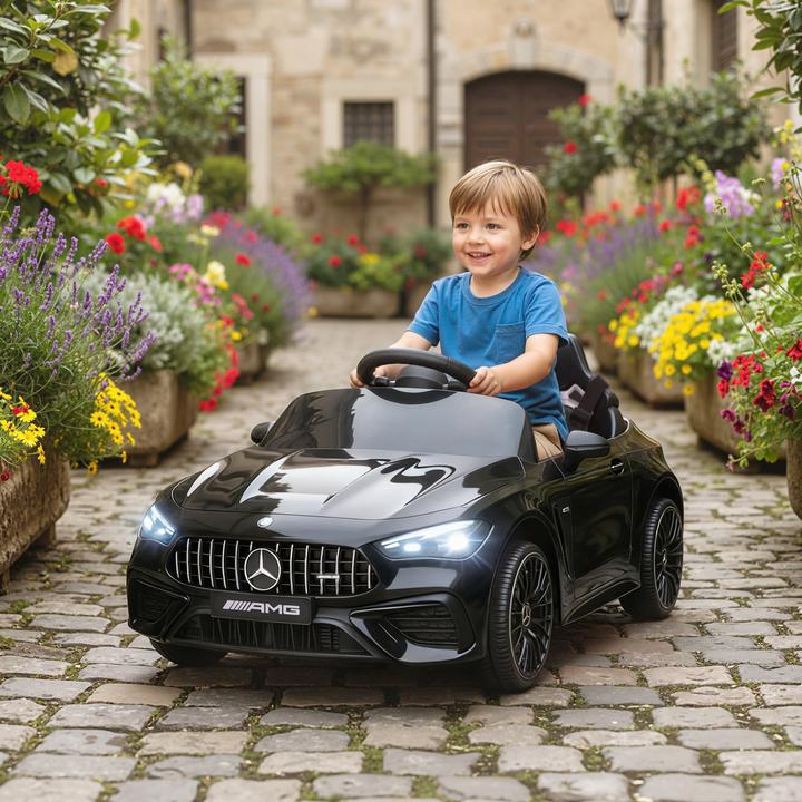Produktbild Aiyaplay Kinder Elektroauto Kunststoff, Stahl Schwarz (12 V)