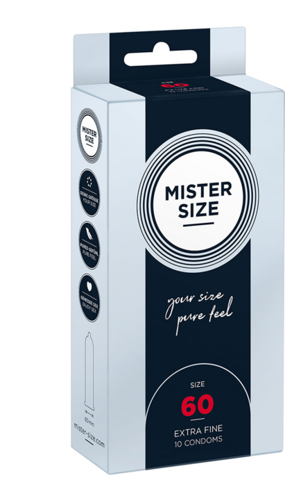Actual product image Mister Size 60 (10 pcs.)