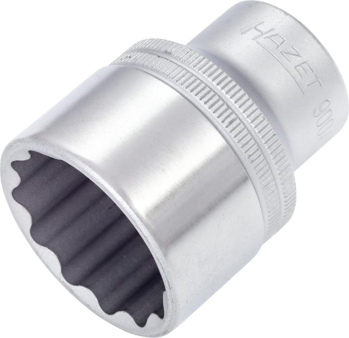 Produktbild HAZET Steckschlüsseleinsatz ∙ Doppelsechskant 900AZ-1.3/16 ∙ Vierkant12,5 mm (1/2 Zoll) ∙ Aussen Dop…