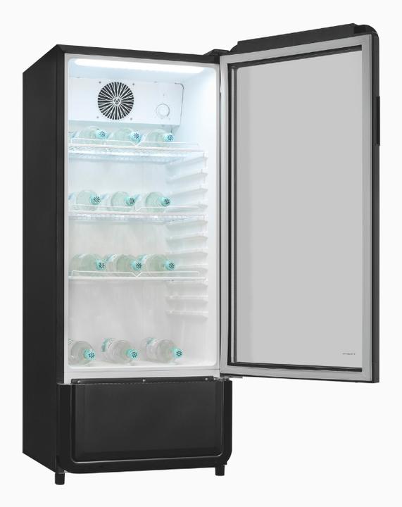 Produktbild Exquisit GKS180-GT430D sw Getrnkekhl. D 200L Glastr 3Ablagen 131x54x56cm (200 l)