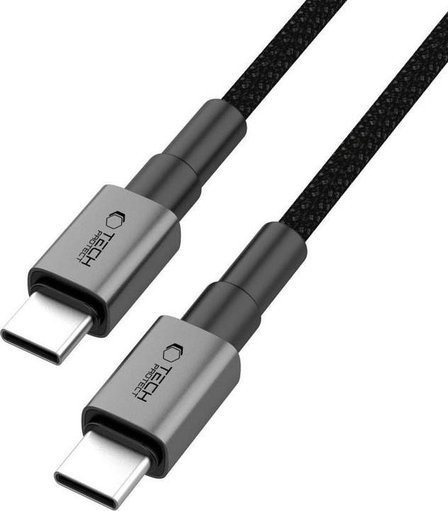 Produktbild Tech-Protect UltraBoost DNA USB-C PD100W/5A Cable 200cm - Gray (2 m, 100 W)