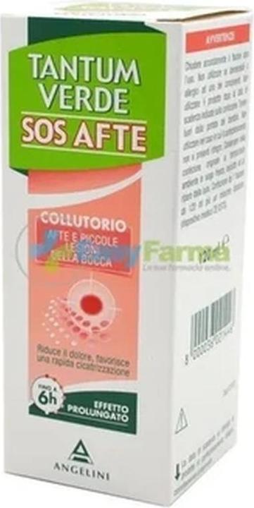 Immagine prodotto Sos verde Collutorio per afte 120ml (120 ml, Collutorio)
