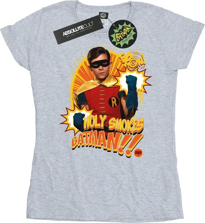 Produktbild Batman TV Serie Holy Smokes Baumwolle TShirt (L)