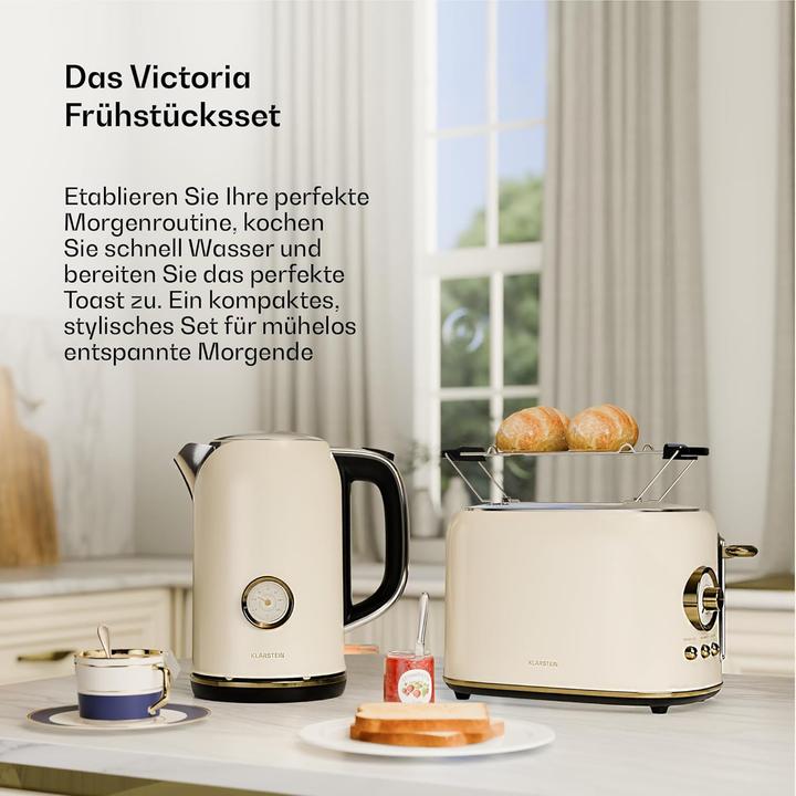 Produktbild Klarstein Retro-Frühstücksset Victoria (1.70 l)