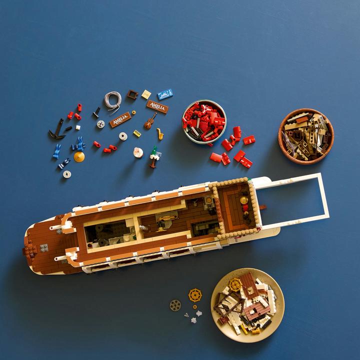 Image du produit LEGO Flussraddampfer (21356, LEGO Ideas, LEGO difficiles à trouver)