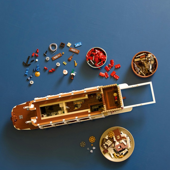 Actual product image LEGO Flussraddampfer (21356, LEGO Ideas, LEGO Rare Sets)