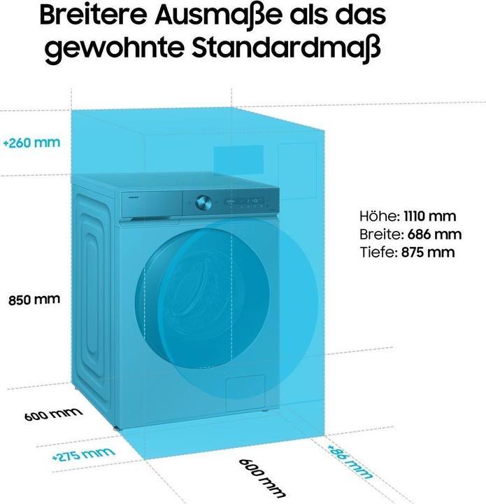 Image du produit Samsung 8000DK Serie All in One WD18DB8995BZT2
