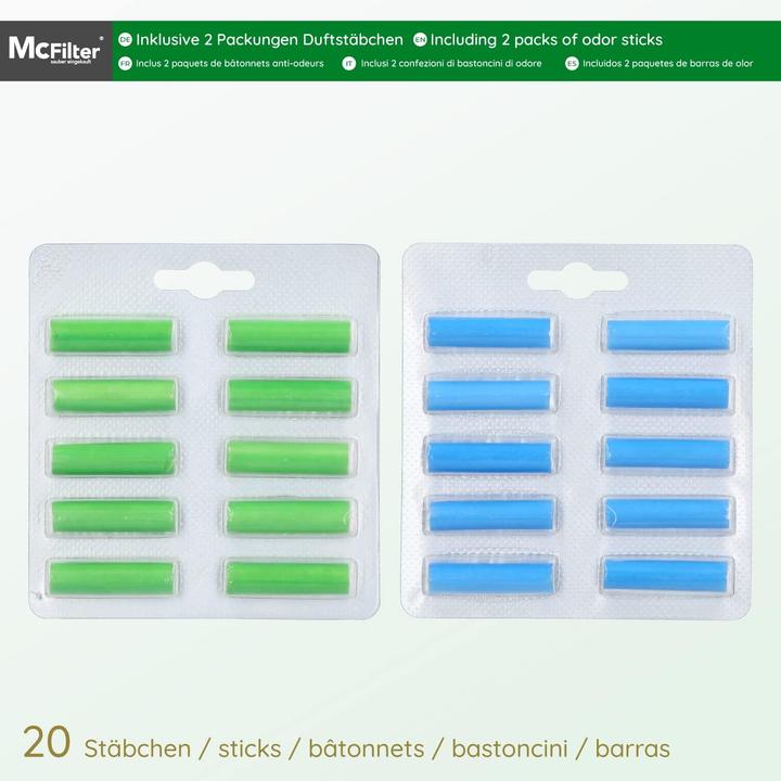 Actual product image Mc Filter Hoover set