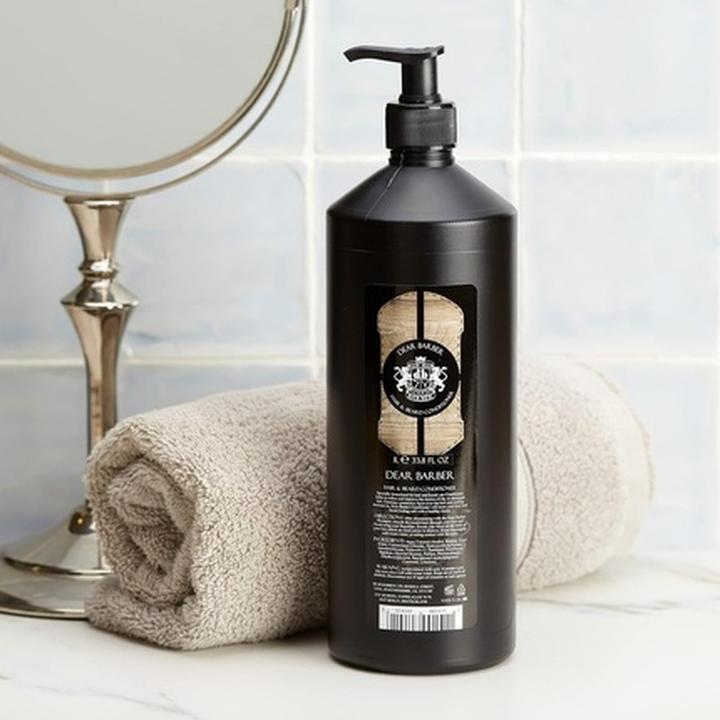 Actual product image Dear Barber Conditioner with pump (1000 ml)