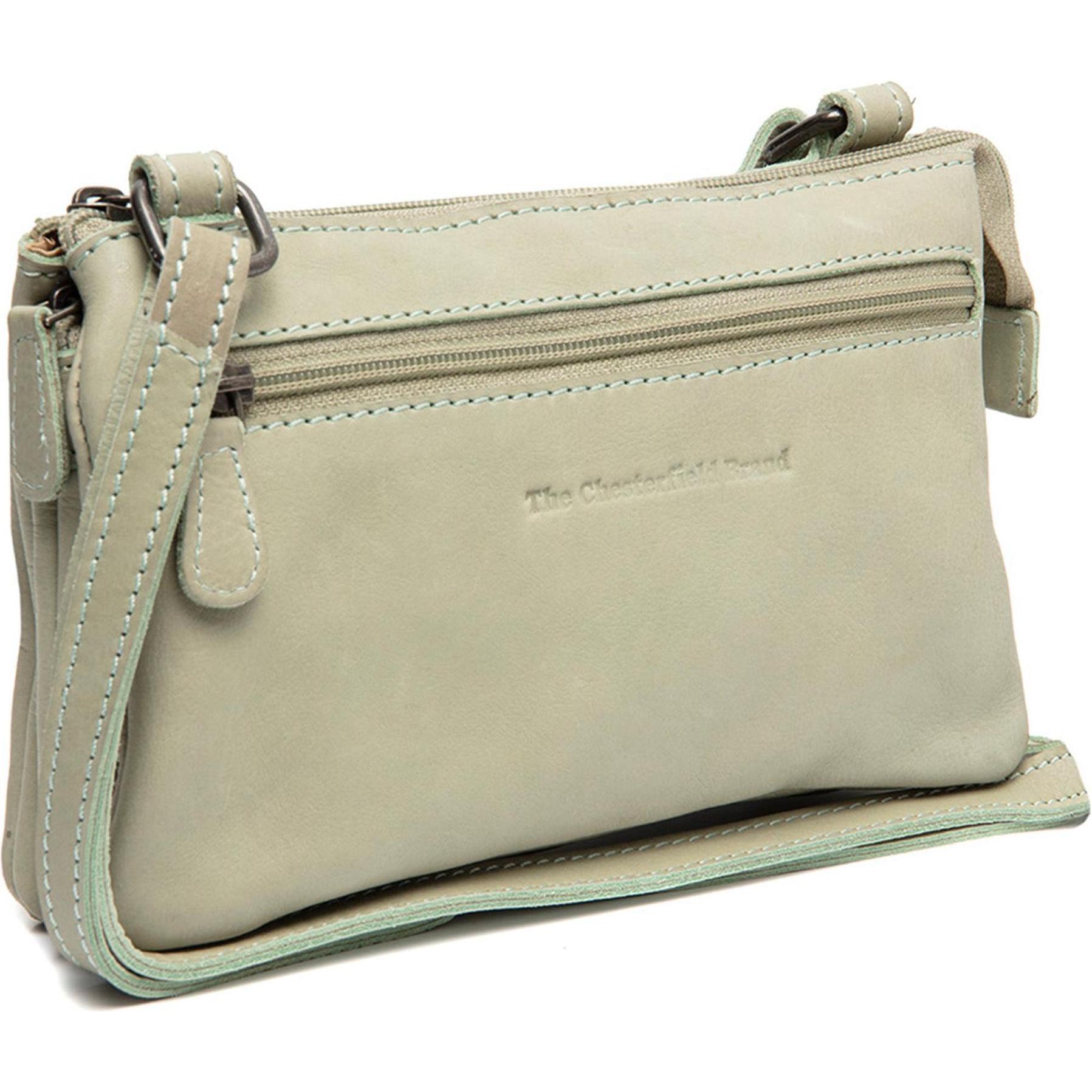 The Chesterfield Brand, Handtasche, Osaka Umhängetasche Leder 22 cm, Blau