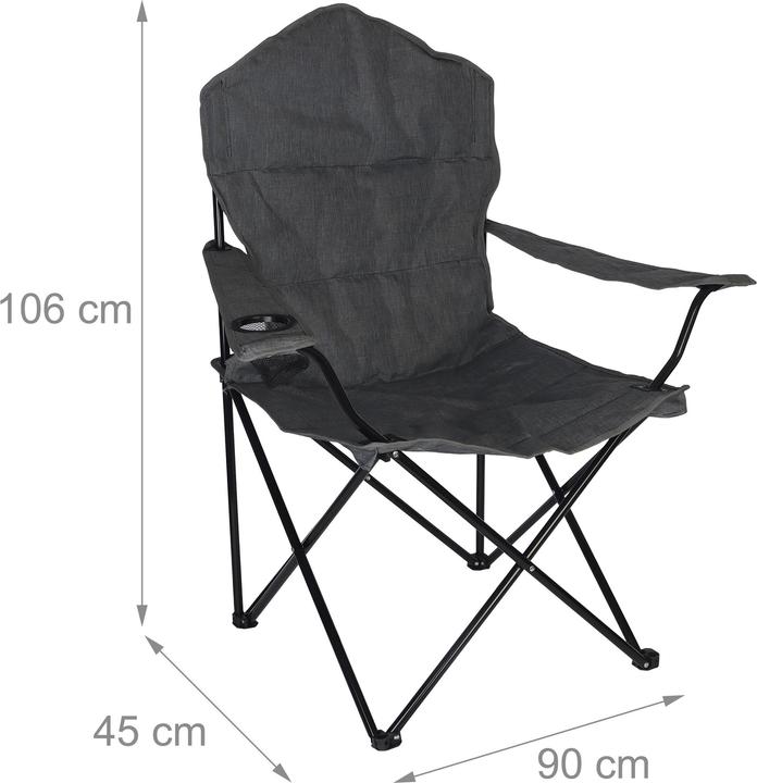 Image du produit Relaxdays chaise camping