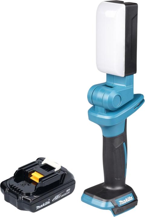 Produktbild Makita DML 816 Y1X Akku Arbeitsleuchte 18 V 500 lm LED + 1x Akku 1,5 Ah - ohne Ladegerät (500 lm)
