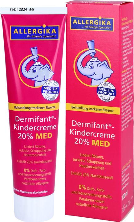 Produktbild Allergika Dermifant Kindercre 20%Med