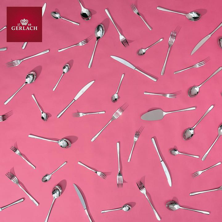 Actual product image Gerlach G01-0049P-ZEST-68PU-S1S1-01 Muza cutlery set 68 pieces in wooden box, 18/8 Stainless Steel (68 pcs., Cutlery set)