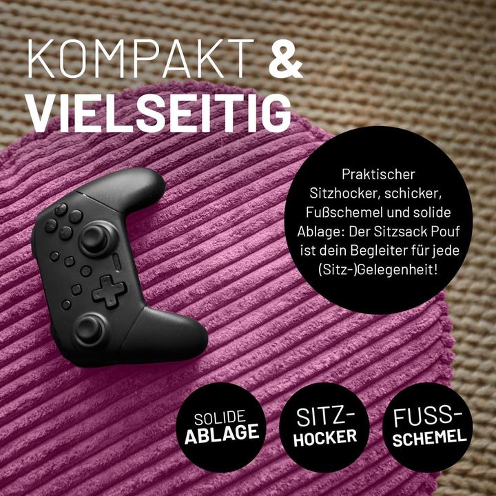 Immagine prodotto Lumaland Sitzsack Hocker