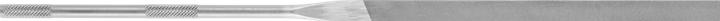 Actual product image Pferd Precision needle file 180mm H2 flat blunt (Cut 2, 180 mm)