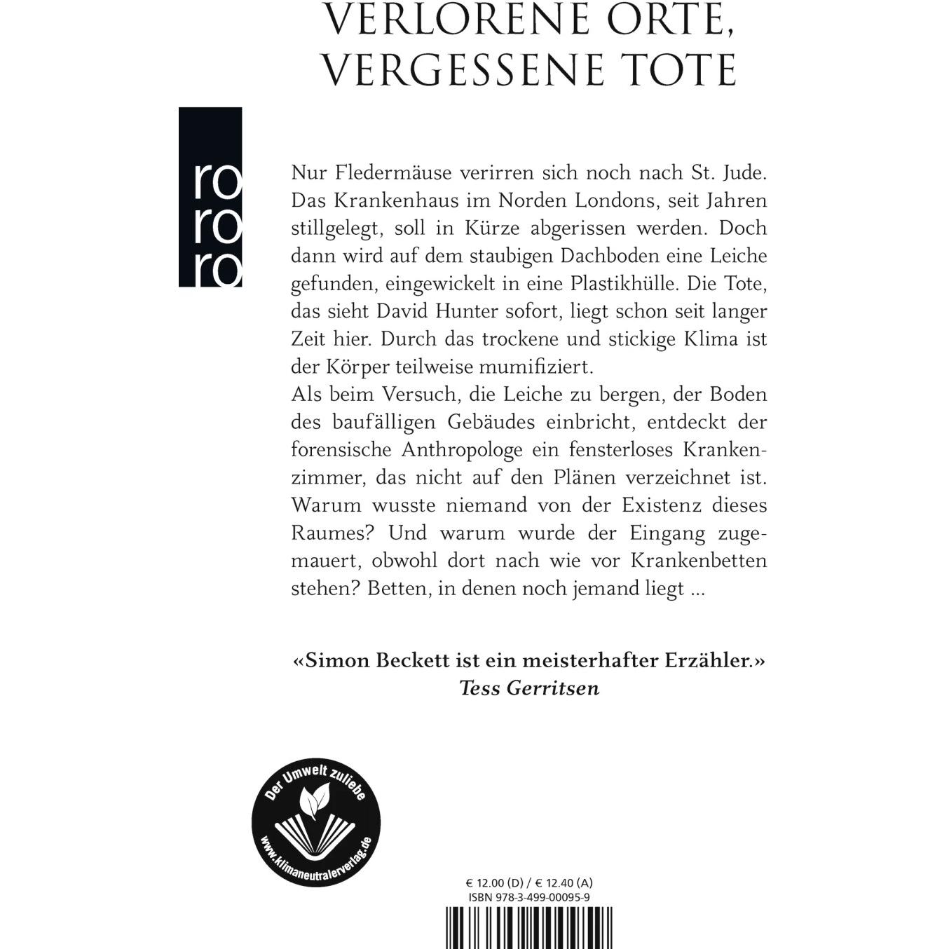 Thumbnail - Die ewigen Toten, Belletristik von Simon Beckett