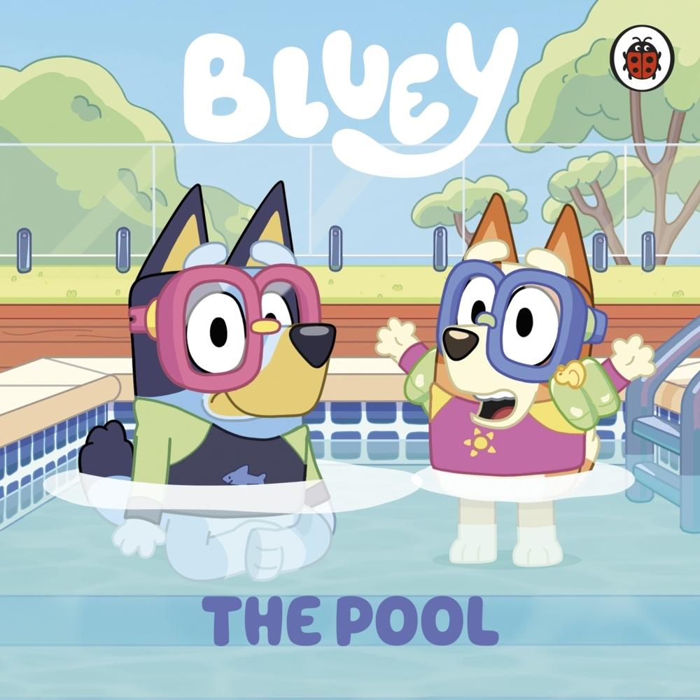 Bluey: The Pool, Kinderbücher von Bluey