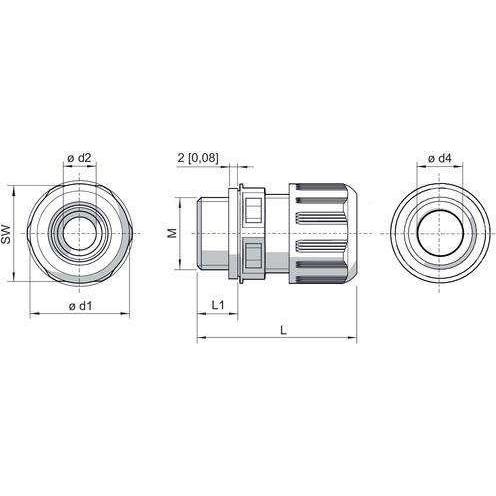 Thumbnail - Stahl, Kabelverbindung, Kabelverschraubung