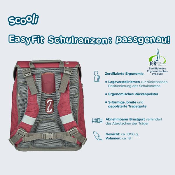 Produktbild Scooli Schulthek-Set EasyFit (18 l)