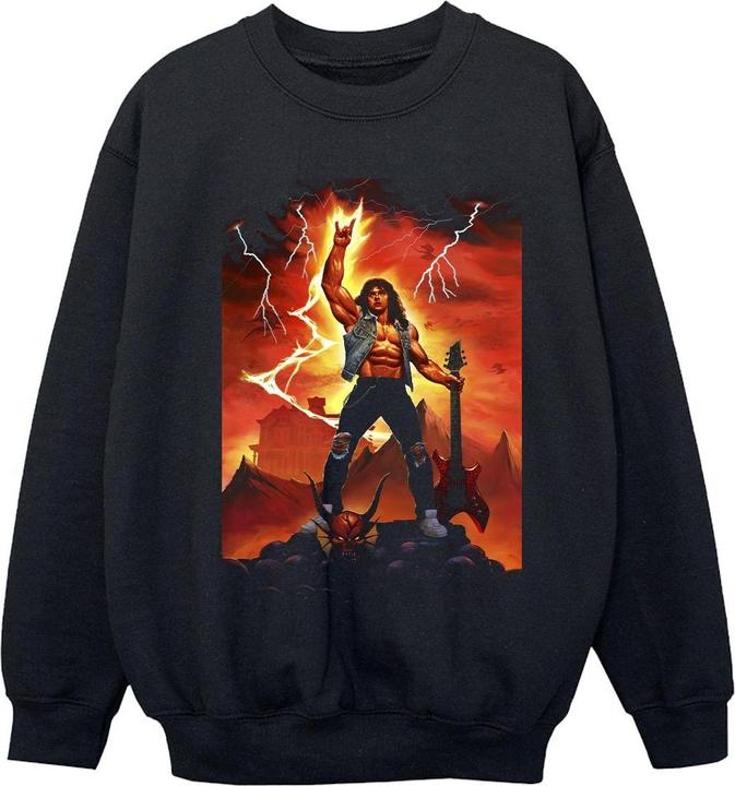 Produktbild Netflix Stranger Things Hell Guitar Sweatshirt Mädchen (140, 146)