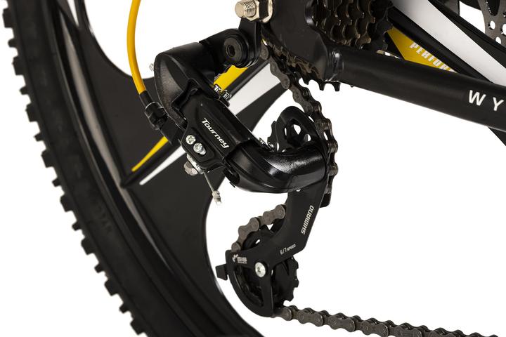 Produktbild Wyld Mountainbike Fully 26" Bliss schwarz-gelb 21 Gänge RH 47 cm Magnesium-Laufräder (47 cm)