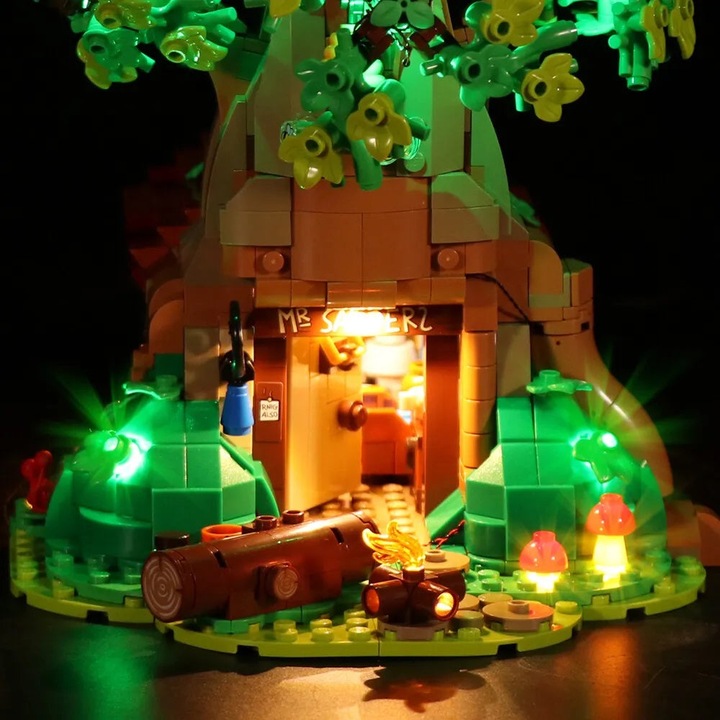 Image du produit BrickBling Set de lumière LED pour LEGO - Winnie l'Ourson (21326)