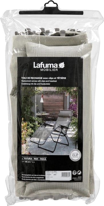 Image du produit Lafuma Kit Toile de rechange clip pour Relax Rsx - Rsxa - Rsxa Clip - Futura