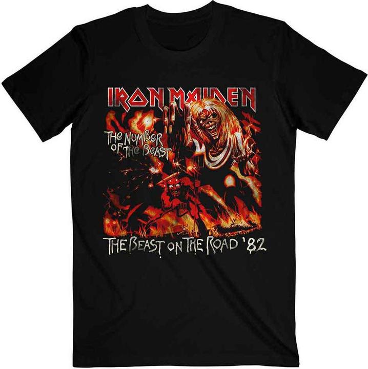Iron Maiden NOTB The Beast On The Road Vintage