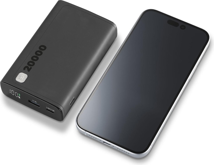 Immagine prodotto Cellularline CELLULARE L& CLL PB DISPLAY 20000 BK (20000 mAh, 20 W, 77 Wh)