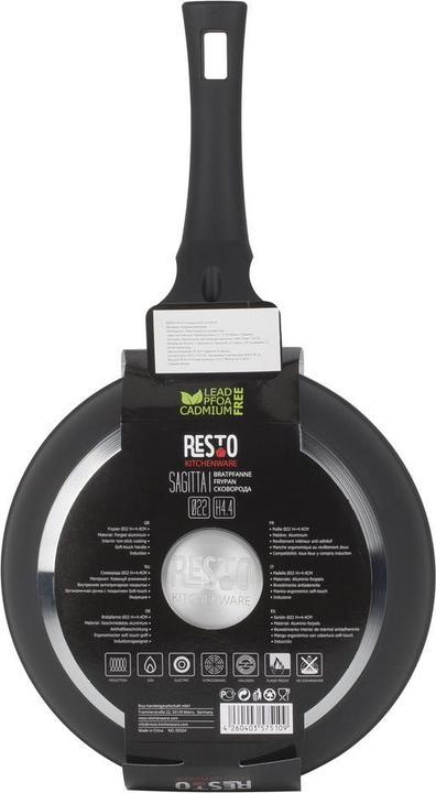 Image du produit Resto POÊLE D22 H4.4CM/93324 (22 cm, Poêle à frire, Aluminium)