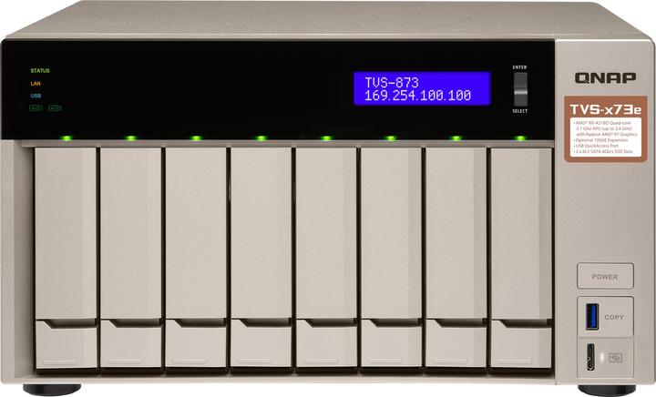 Image du produit QNAP Turbo TVS-873e (0 TB)