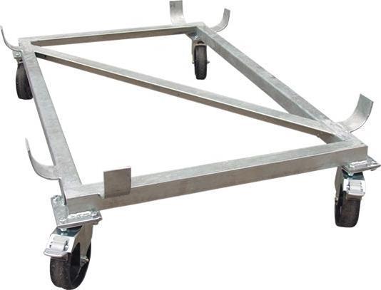 Actual product image Cemo Chassis for GRP rectangular container