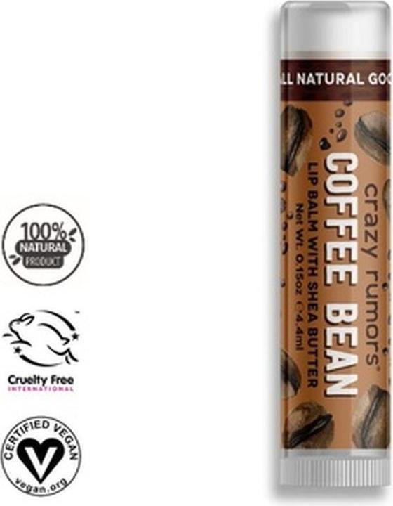 Actual product image Crazy Rumors coffee bean (Lip balm, 4.40 ml)
