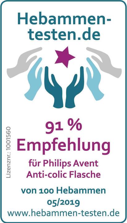 Produktbild Philips Avent Anti-Colic mit AirFree-Ventil - Flasche (125 ml)