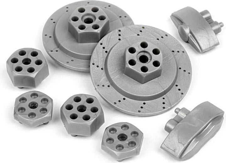 HPI E10 Hex Hub Set