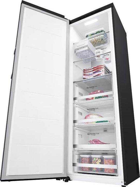 Produktbild LG FRITSTÅENDE FRYS, 186 CM, SORT (Freistehend, 324 l)