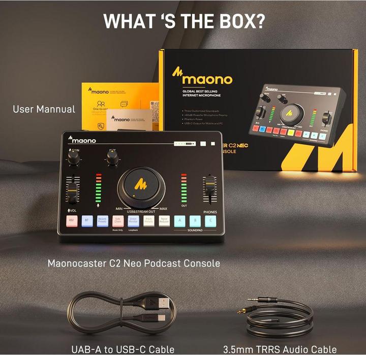 Actual product image Maono AMC2-NEO (Studio- and Livemixer)