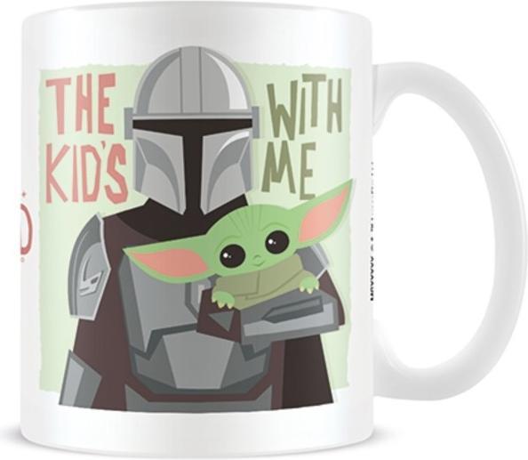 Actual product image Star Wars Coffee Mug The Kids With Me (315 ml, 1 x)