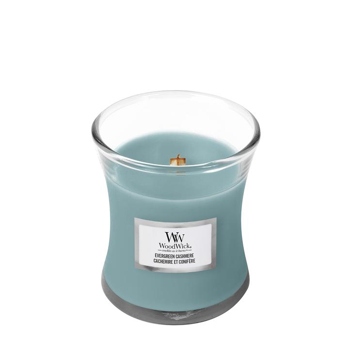 Productafbeelding WoodWick Evergreen Kasjmier Mini Pot Geurkaars