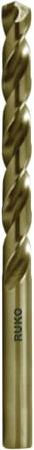 Produktbild Ruko Spiralbohrer DIN 338 Typ INOX Nenn-Ø 1,3 mm HSS-Co5 profilgeschliffen Gold Zylinderschaft 5xD rec... (1.3 mm)