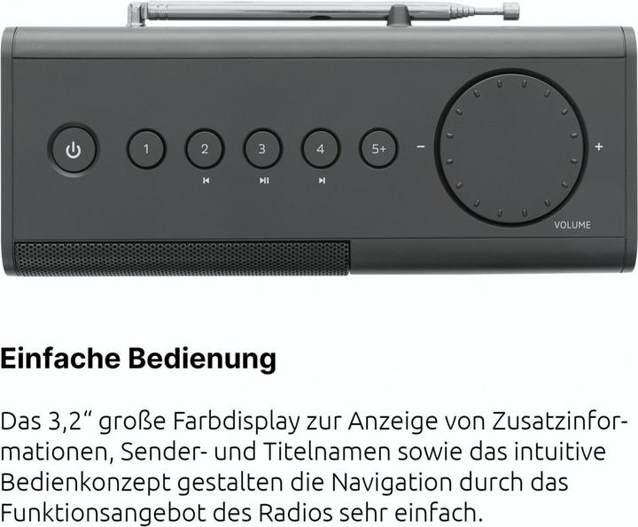 Immagine prodotto TechniSat DigitRadio 217 (DAB, FM, Bluetooth)