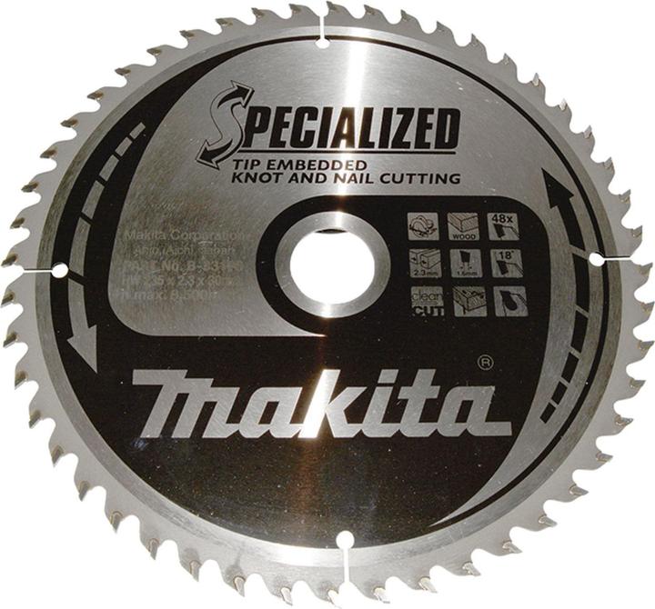 Productafbeelding Makita SPECIALIZED zaagblad 235x30x48Z